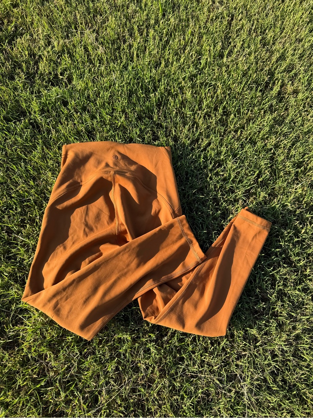 lululemon athletica Orange Leggings